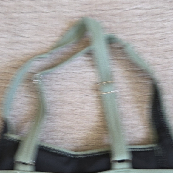 BloomChic Green and Black One Piece Swimsuit - Picture 5 of 9